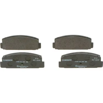Brzdová destička Sada brzdových destiček, kotoučová brzda BOSCH 0 986 424 295