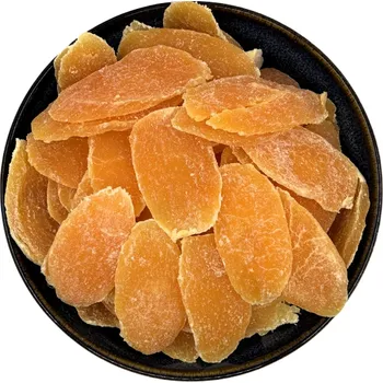 Sušené ovoce Ananas plátky s příchutí zeleného manga váha: 250g