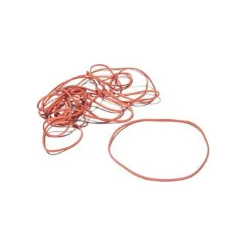 Gumičky slabé 1 mm, průměr 6 cm (1 kg) - červené