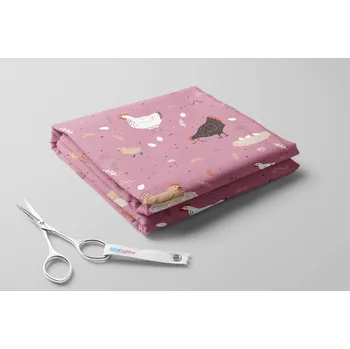 Softshell zimní, Slepičky a kuřátka Barva: Starorůžová