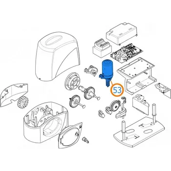 Pohon brány Came 119RIBX046 motorová jednotka