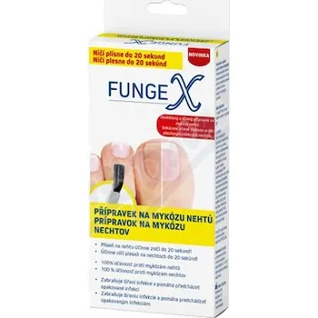 Lék na kožní problémy, vlasy a nehty FungeX přípravek na mykózu nehtů 5ml