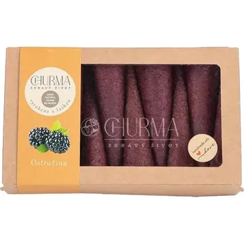 Sušené ovoce Ovocná placka Ostružina (Ovocná placka - zdroj vlákniny)