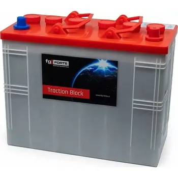 Trakční baterie fg-FORTE 6PT110 WET trakční blok 12V 110Ah C5 150Ah C20 345 x 170 x 285 mm (Trakční blok WET s kapalným elektrolytem)
