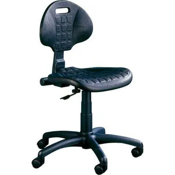 Alba Cr Pracovní židle Nelson PK s tvrdými kolečky