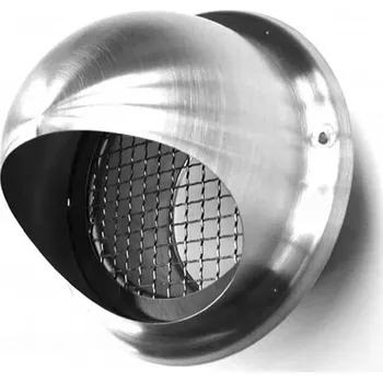 Větrací mřížka Dalap Nerezová větrací mřížka SUVLA 100 mm protidešťová