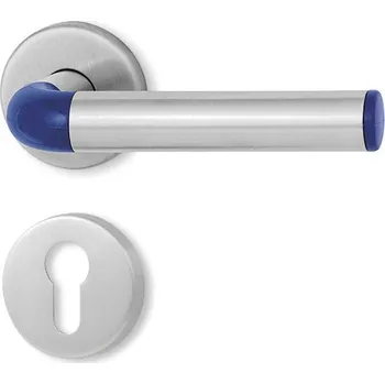 Dveřní kování HOLAR Klika DEMI METAL DMP PZ různé barvy Provedení: pro klíč - BB, Barva: hnědá