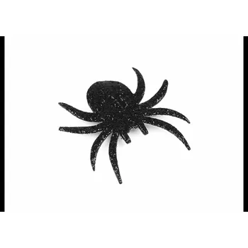 Nažehlovačka Pavouček s glitry, 3x3cm