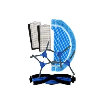 Sada příslušenství pro robotický vysavač Kartáče a HEPA filtry k vysavači CECOTEC Conga 1090 Titanium Ultra a mopy 9ks
