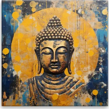 Obraz Obraz na plátně - Gautama Buddha - 40x40 cm - CZ výroba