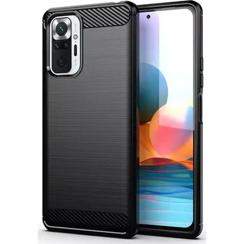 Pouzdro na mobilní telefon Silikonové pouzdro Coolcase Carbon na mobil Xiaomi POCO M4 Pro 5G / Xiaomi Redmi Note 11S 5G Černé (Silikonový kryt či obal Carbon Brushed na mobilní telefon v silikonovém provedení Xiaomi POCO M4 Pro 5G / Xiaomi Redmi Note 11S 5G Černé)