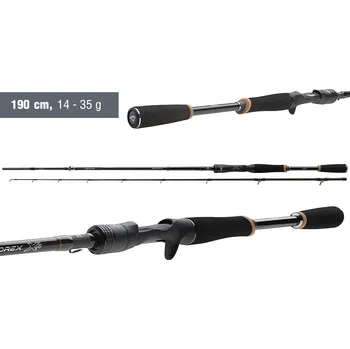 Rybářský prut Baitcastový prut Daiwa Prorex XR Vertical 2024 - 1,90 m, 14 - 35 g