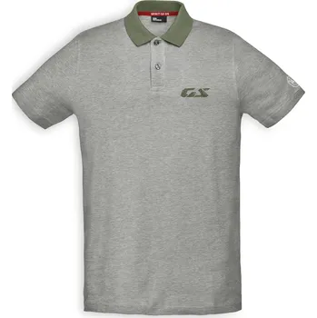 Pánské tričko BMW Motorrad Pánské polo triko BMW GS šedé S