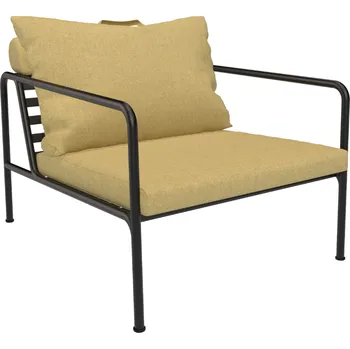 Žluté čalouněné zahradní křeslo HOUE Avon II.