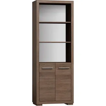 Nábytek Regál Kelly KL34, Barva: santana tmavá MIRJAN 5902928969870