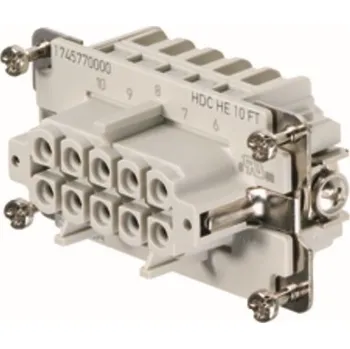 Elektrický konektor WEIDMÜLLER Konektor HDC HE 10 FT 1745770000