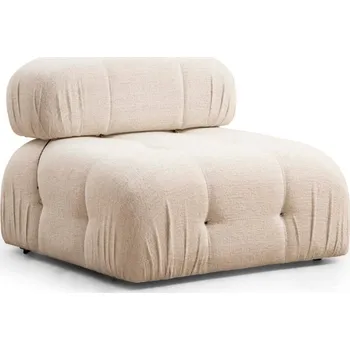 Křeslo Křeslo AMIENS jedna opěrka, krémová světlá + vyzvednutí ZDARMA