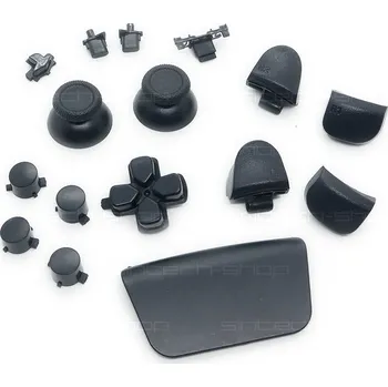 Herní konzole OEM Sada tlačítek ovladače DualSense BDM-020 pro Playstation 5, černé