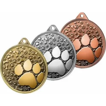 Poháry Bauer Kovová medaile MDLR001M53 | Kynologie