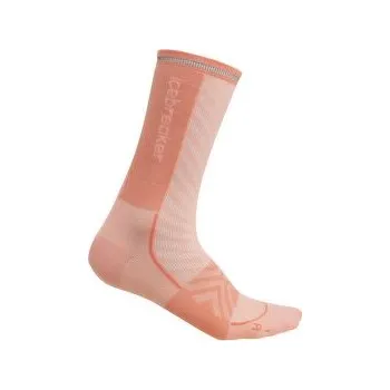 Dámské ponožky Icebreaker Merino Run+Ultralight Crew Women GLOW/TANG oranžová S