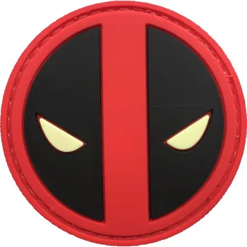 Nášivka WARAGOD Dead Pool Eyes PVC nášivka