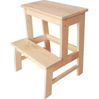 Schůdek Stupátko, 0,42 m, 2 nášlapy, borovicové dřevo&nbsp;722078
