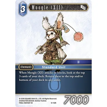 Sběratelská karetní hra Moogle (XII) 9-116R - Opus IX Typ karty: Standard