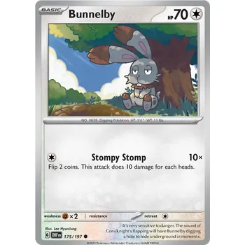 Sběratelská karetní hra Pokémon TCG Bunnelby 175/197