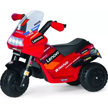 Dětské vozidlo Ducati Desmosedici EVO 6V s olověnou baterií (Peg Perego jednomístná tříkolka)