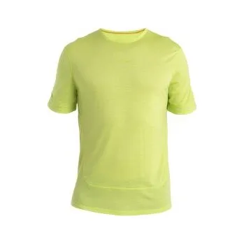 Icebreaker 125 ZoneKnit Energy Wind SS Tee Men HYPER zelená XL