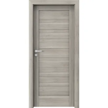 Interiérové dveře Porta Doors Interiérové dveře se zárubněmi Verte Home C0 Dekor: akát stříbrný, Šířka - orientace: 90 cm - pravé