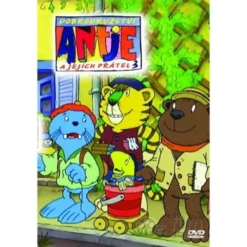 DOBRODRUŽSTVÍ ANTJE A JEJÍCH PŘÁTEL 3 DVD