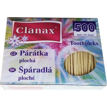 Párátko a napichovátko Párátka plochá, 500 ks