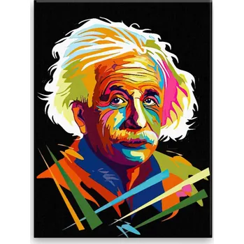 Obraz Obraz na plátně - Albert Einstein 01 - 30x40 cm - CZ výroba