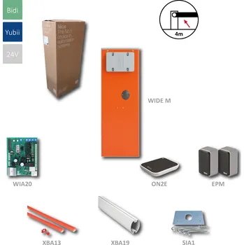 Pohon brány NICE WIDEM4 KIT-automatická závora do 4m