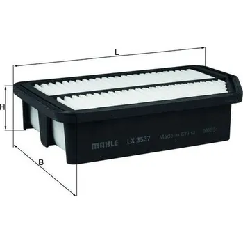 Vzduchový filtr Vzduchový filtr KNECHT LX 3537