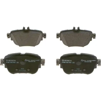 Brzdová destička Sada brzdových destiček, kotoučová brzda BOSCH 0 986 424 845