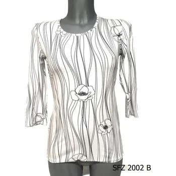 Dámská halenka Scharf Dámská halenka s 3/4 rukávem bílá Size: L