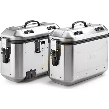 Zavazadlo na motocykl Givi DLMK36A Pack2 Hliníkové boční kufry 2x36 (Givi TREKKER DOLOMITI)