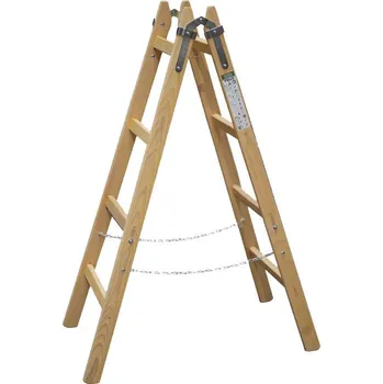 Žebřík MATRIX štafle dřevěné malířské 3 stupně