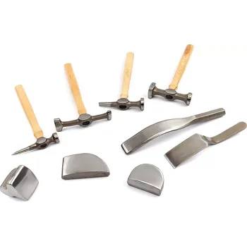 Kladivo Profesionální sada karosářského / klempířského vyklepávacího nářadí 9 ks (TrueTech)