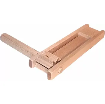 Velikonoční dekorace Řehtačka dřevěná velká 22 cm