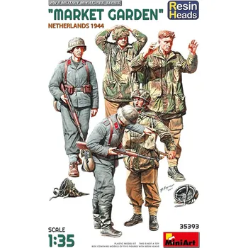Plastikový model 1/35 Market Garden, Netherlands 1944 (resin heads)
