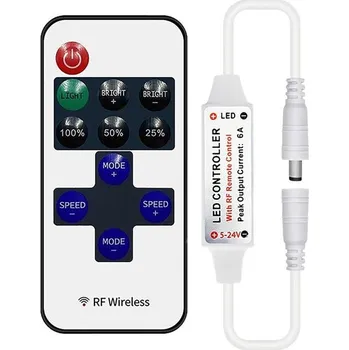 LED páska Kontrolér pro LED pásy 11 tlačítek 12V 72W