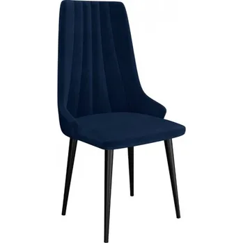 Jídelní židle Moderní čalouněná židle ST93, Barva: černá, Potah: Magic Velvet 2216 MIRJAN 5903211142314