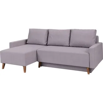 Rohová sedací souprava Naviedo, Potah: Moric 06, Barva nožiček:: dub san remo tmavý MIRJAN 5902928046229