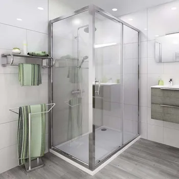 ROTH Sprchová stěna BHPS, 1900 × 900 mm, tloušťka skla: 4 mm 569-9000000-00-02