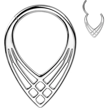 Piercing Šperky4U Piercing septum / helix / cartilage TITAN - TIT1329-1210