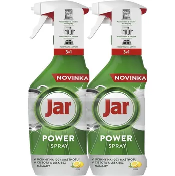 Mycí prostředek Jar Power Spray 3v1 citronová vůně