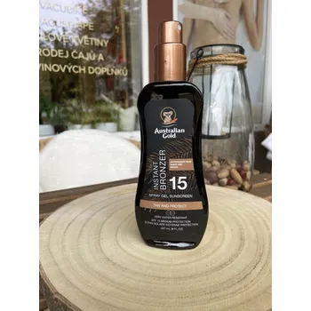 Přípravek na opalování Olej na opalování Australian Gold SPF 15 Spray Oil 237ml